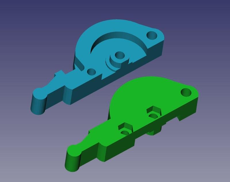 K8200 3Drag Extruder pressure bearing