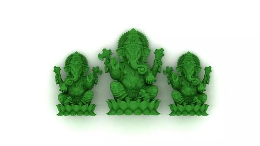 Ganesh Lotus Murti