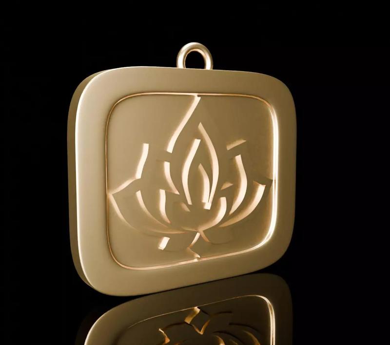 Dunasty jewerly pendant 3D model for 3D print shadow fight 3