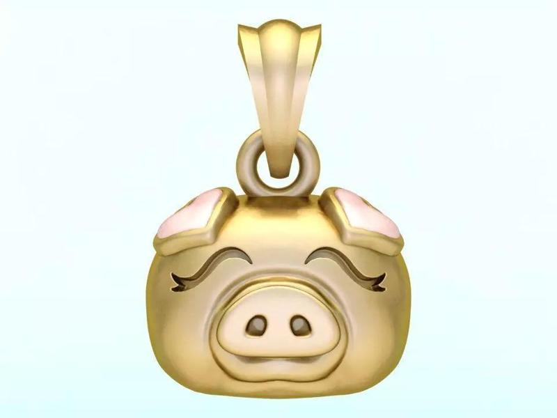 Pig pendant