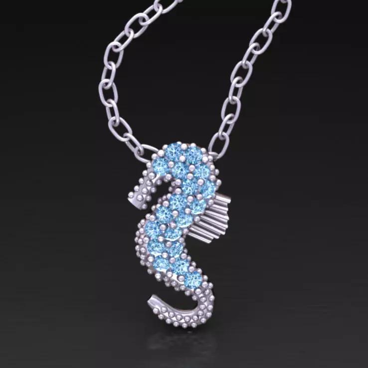 Seahorse Pendant