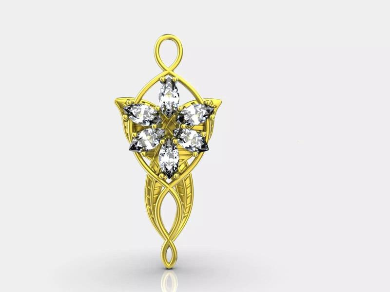 Evenstar Arwen pendant