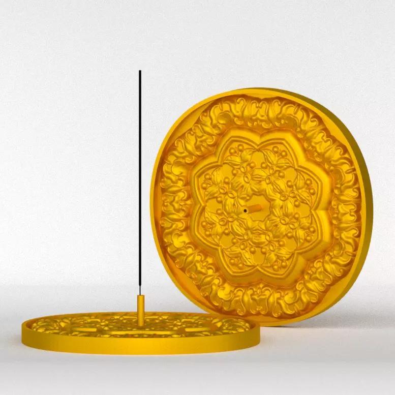 Mandala Incense Burner