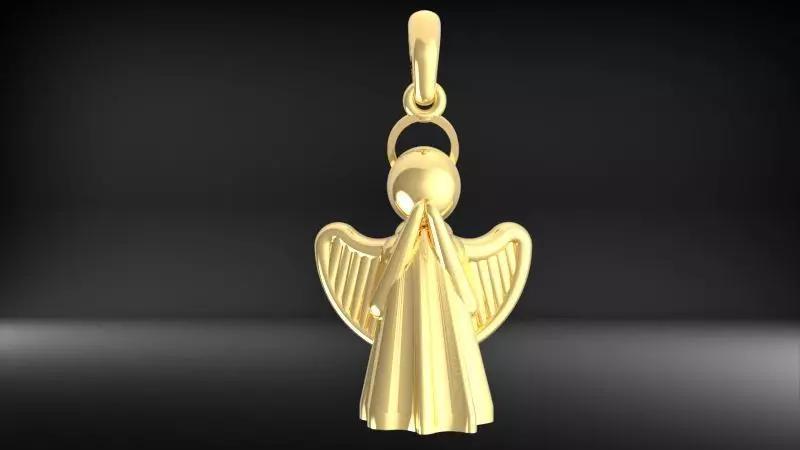 Guardian Angel Pendant Charm Necklace Jewelry
