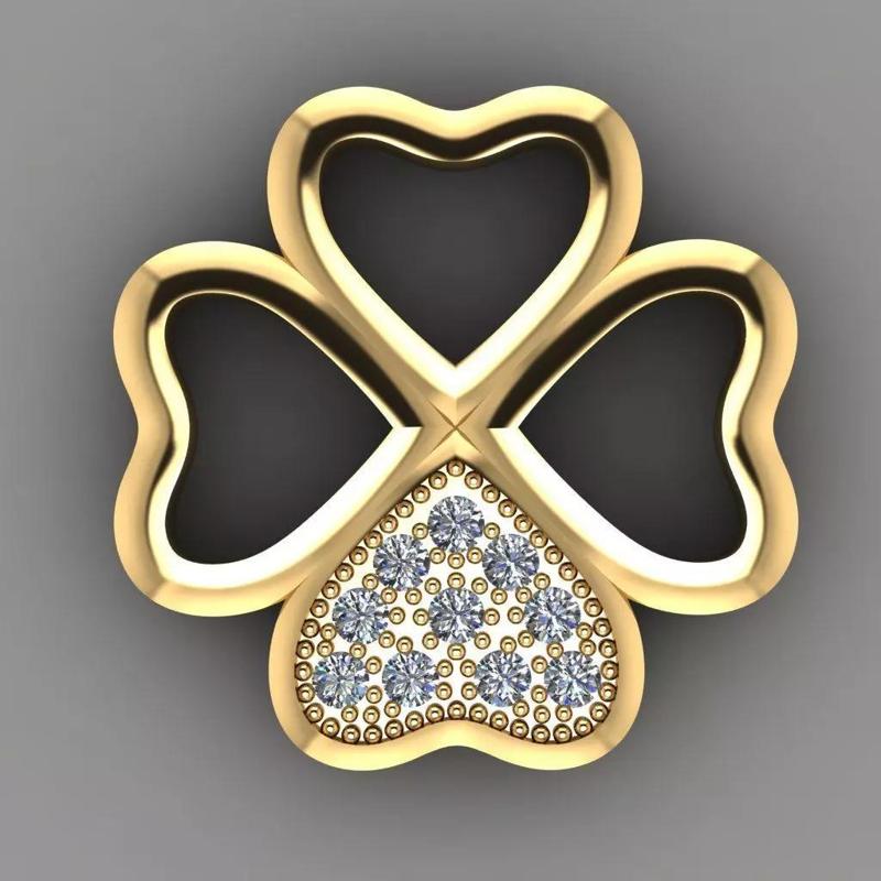 Diamond Heart Pandent Jewellery for Women