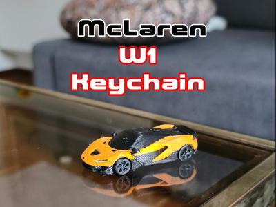McLaren W1 Keychain (working wheels)