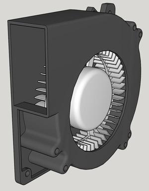 120mm Radial Fan (Blower)