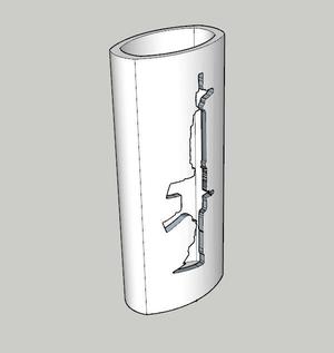 Airsoft lighter cover