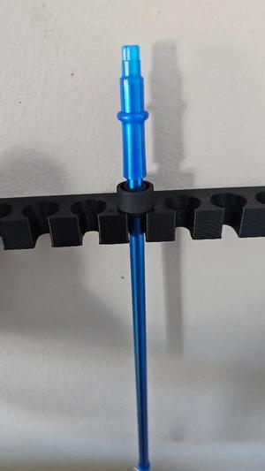 Double Alpha tube holder   
