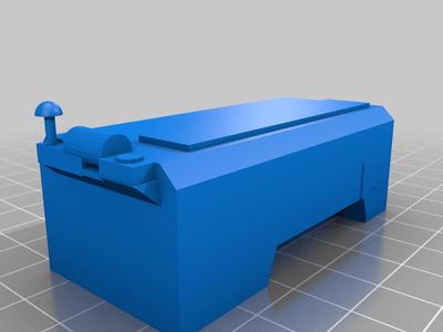 box for MAN truck 1/87