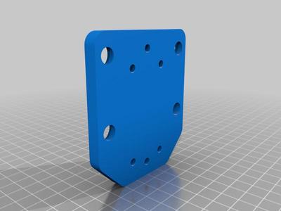 4080 Caster Plate