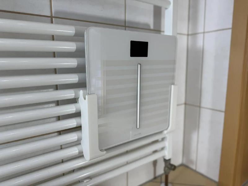 Body scale holder for towel heater (screwing edition)   