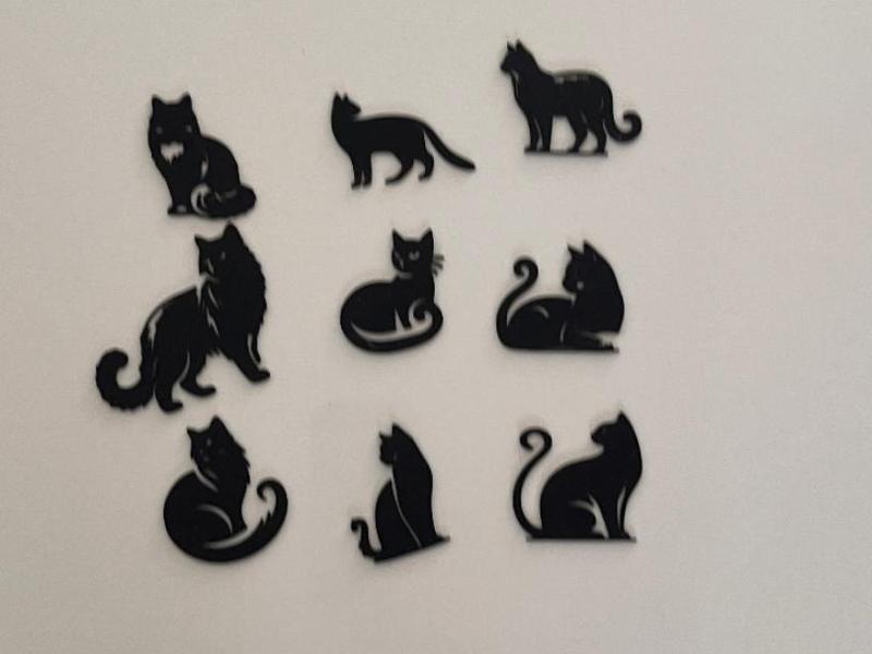 Decor - 9 Cats