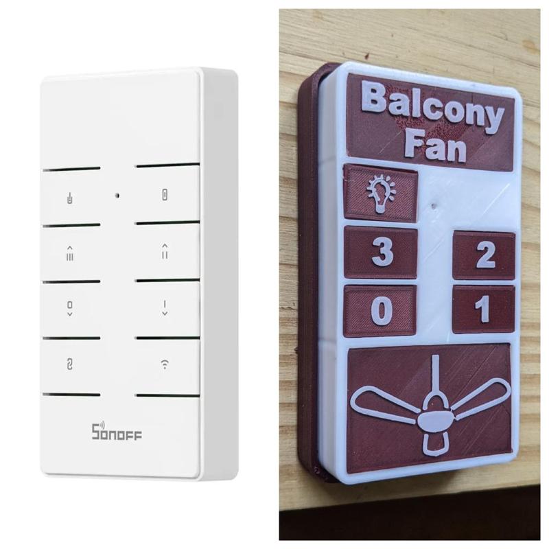 Sonoff iFan04 Remote Cover with Magnetic Holder