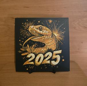 Year of Snake 2025 Hueforge