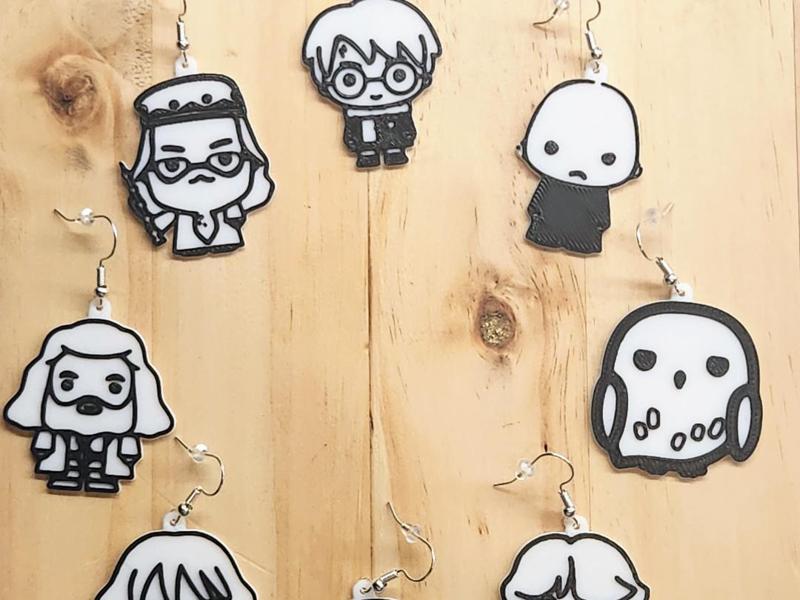 Harry Potter Character Earrings