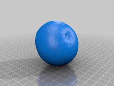 Orange scan with texturemap