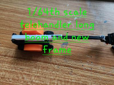 New long boom and new frame for 1/64 telehandlers