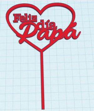 Cake Topper del Dia del padre