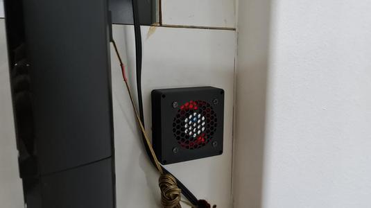 External Exhaust Fan Shroud 60x25x80mm