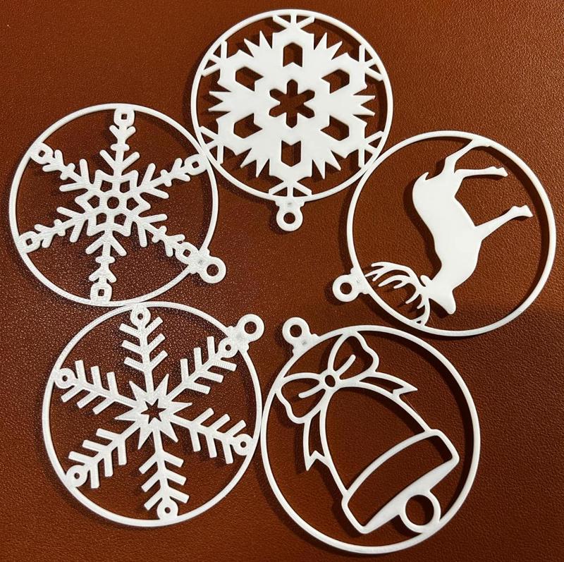 Christmas ornaments.