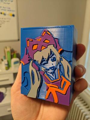 I:P Masquerena themed deck box for Yu-Gi-Oh!
