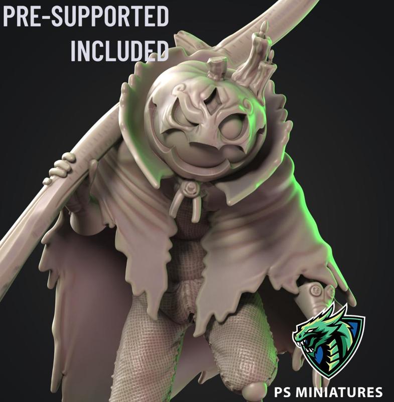 Pumpkin Knight Pose 3