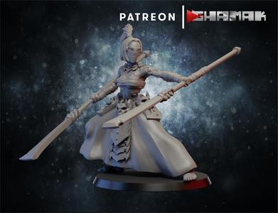 Futuristic space dark elves  mandragora 2 support ready