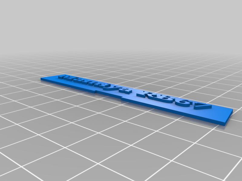 Mamiya RB67 badge for viewfinder