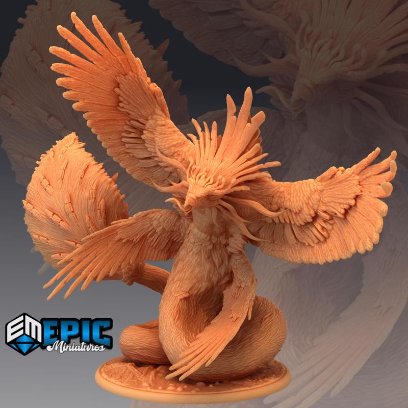 Parrot Storm God / Exotic Jungle Deity / Flying Serpent