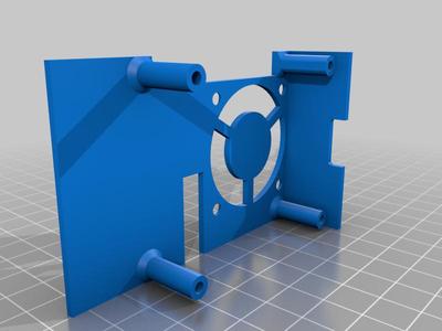 Raspberry Pi 2/3 case fan 40mm (UPDATED V2)