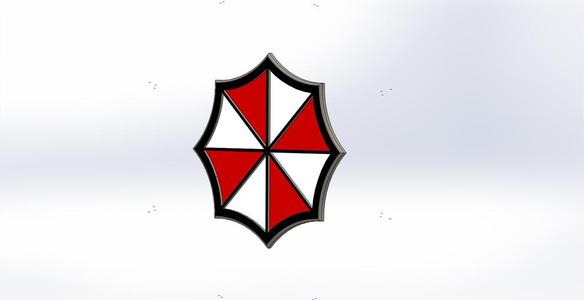 Resident Evil Umbrella Medallion 
