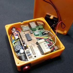 Pi 4 free standing case , MCU controlled shutdown