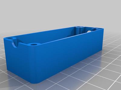 Case for DC-DC converter with barrel jack