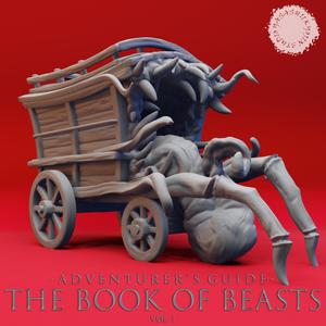 Mimic Wagon - Book of Beasts - Tabletop Miniatures (Pre-Supported)