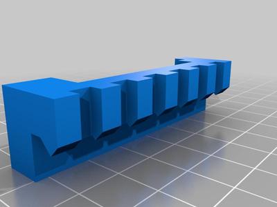 Nerf Rough cut picatinny rail grip