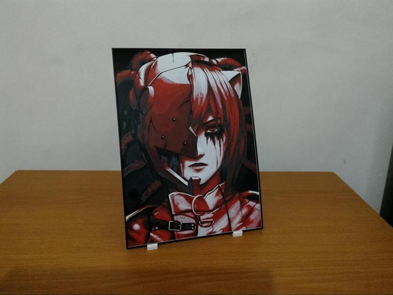 hueforge elfen lied (fanart)