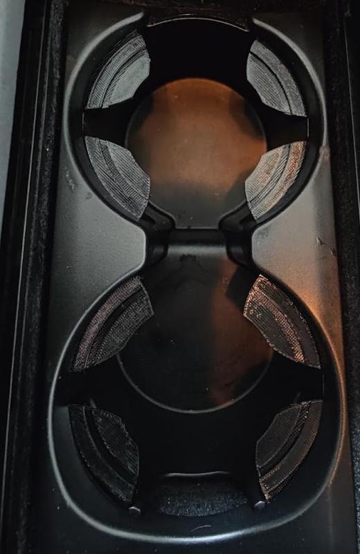 Volvo C30 center console cupholder rubber inserts