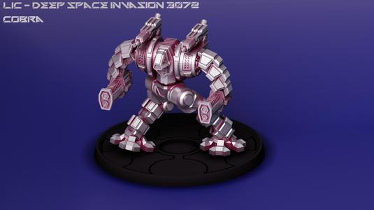 The LIC - Cobra 90 ton assault battlemech.