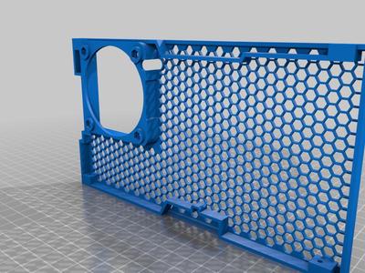 Honeycomb PSU cover for Ender 3