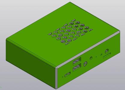 Orange pi 5 PLUS case   