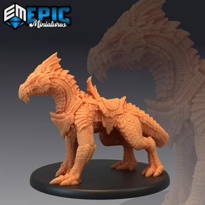 White Guard Drake Mount / Legendary Dragon /  Mountain Encounter / Magical Beast