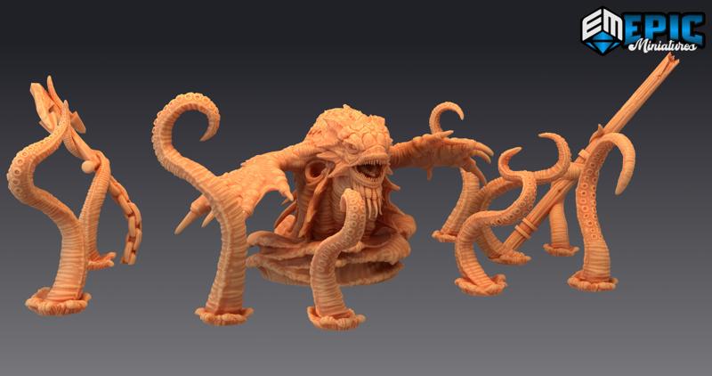 Kraken Classic / Tentacle Sea Monster / Boss Encounter / Ocean & Water Encounter