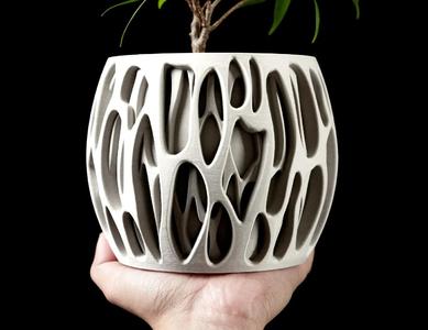 Slime Planter Pot by MODERN MACHINE   