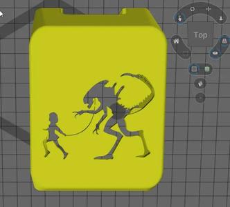 Pet Xenomorph Qidi 4 plus upgraded tool head   