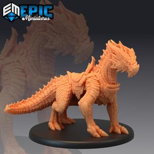 Red Guard Drake Mount / Legendary Dragon /  Mountain Encounter / Magical Beast