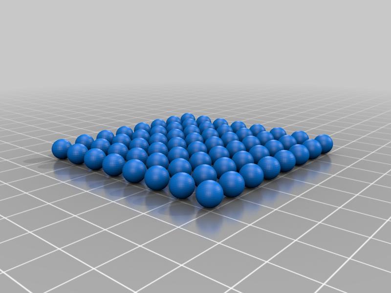 BB/Airsoft gun ammunition, 6mm heavy.