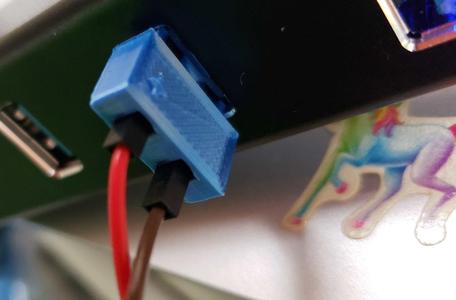USB to Dupont adapter with a wrap around the pins
