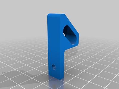 Chiron Hotend Cable-Chain Blocker