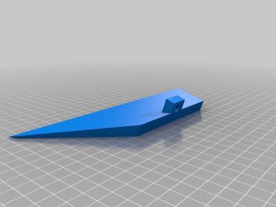 Wooden post side skirt